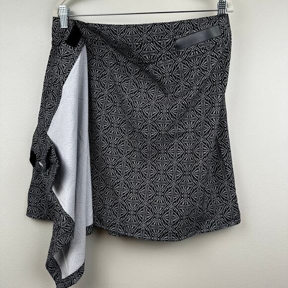 NEW RipSkirt Hawaii Women's Wrap Skirt in Black Pearl Batik Length 2 Size Large - Picture 6 of 14